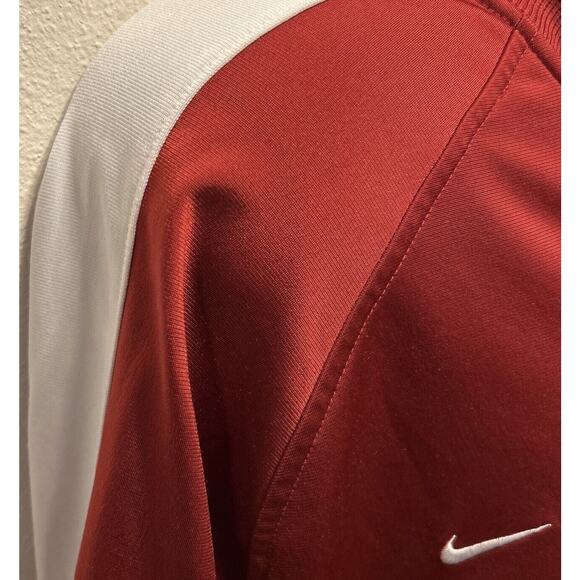VINTAGE Alabama Crimson Tide Team Nike Coat Jacket Full Zip LARGE Roll Tide!!!!! - Picture 4 of 7